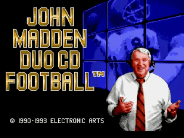 Backdrop artwork for John Madden: Duo CD Football