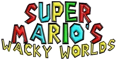 Super Mario's Wacky Worlds logo