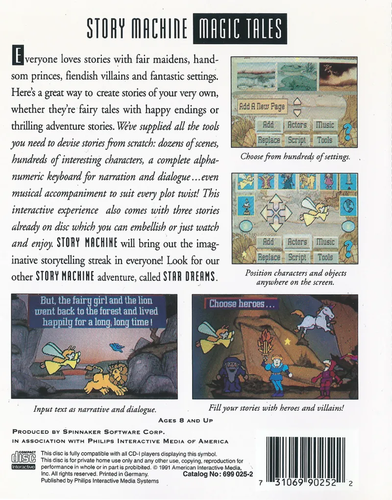 Story Machine: Magic Tales box back