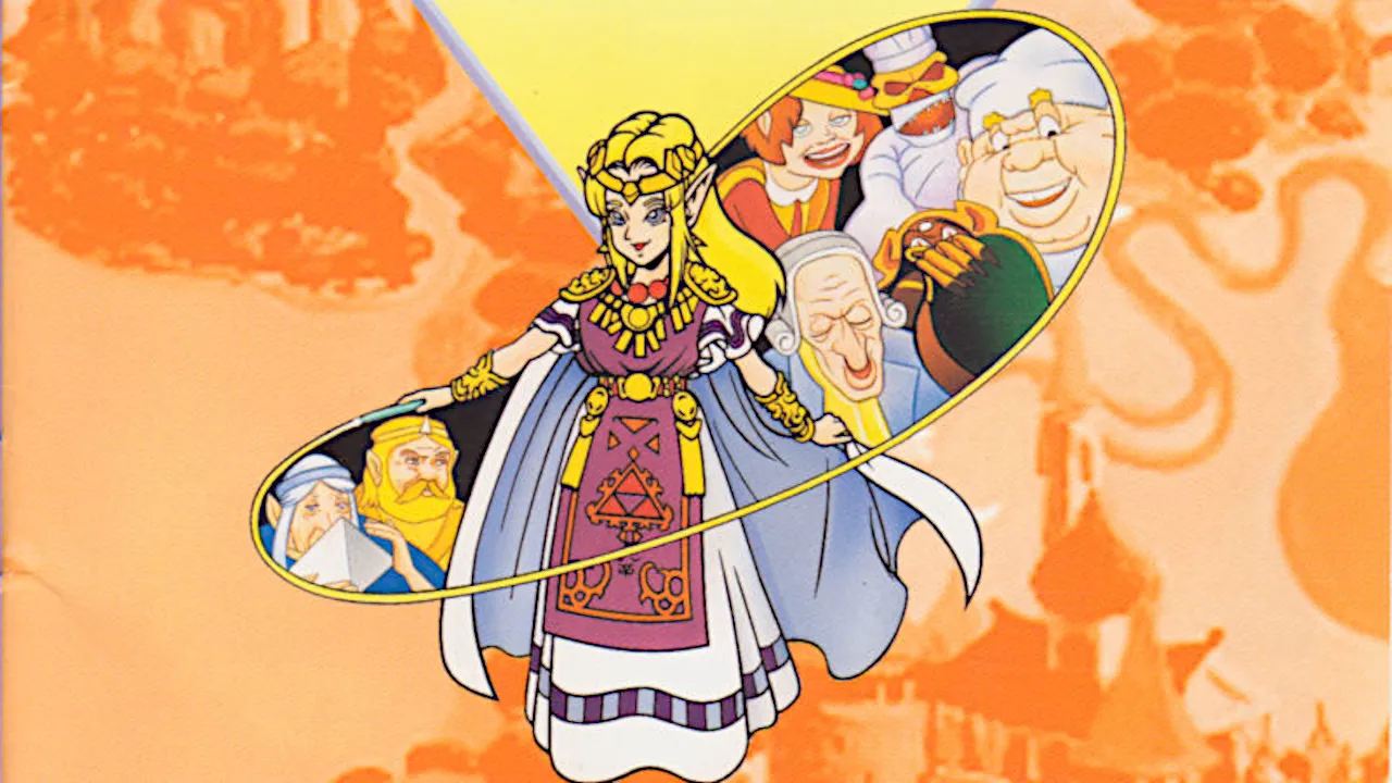 Backdrop artwork for Zelda: The Wand of Gamelon