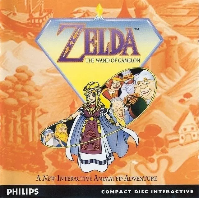 Zelda: The Wand of Gamelon box art