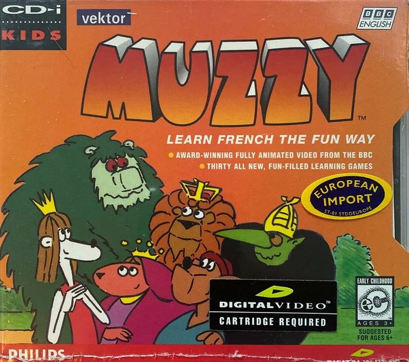 Backdrop artwork for Muzzy: Learn French the Fun Way