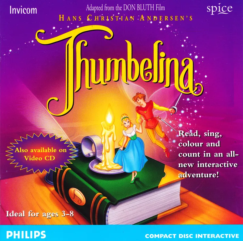 Backdrop artwork for Hans Christian Andersen's Thumbelina