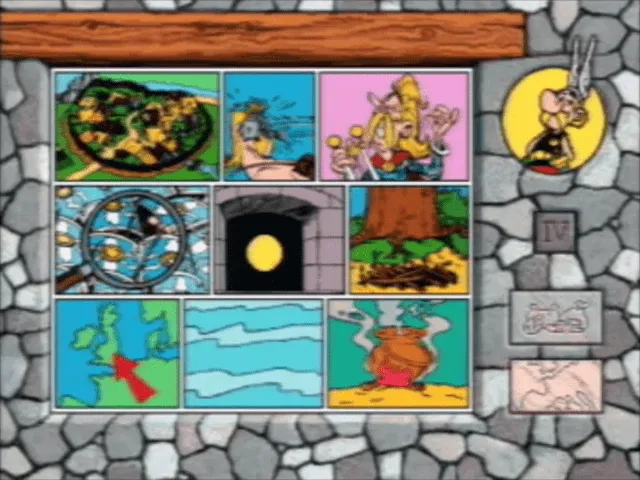 Backdrop artwork for Asterix: Caesar's Challenge
