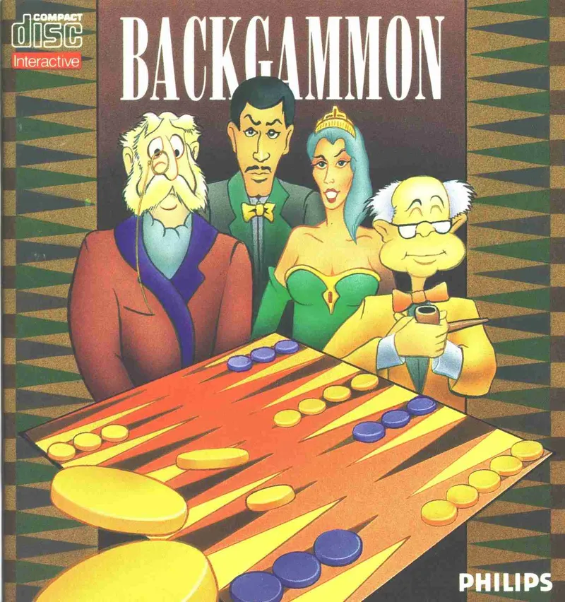 Backgammon box art