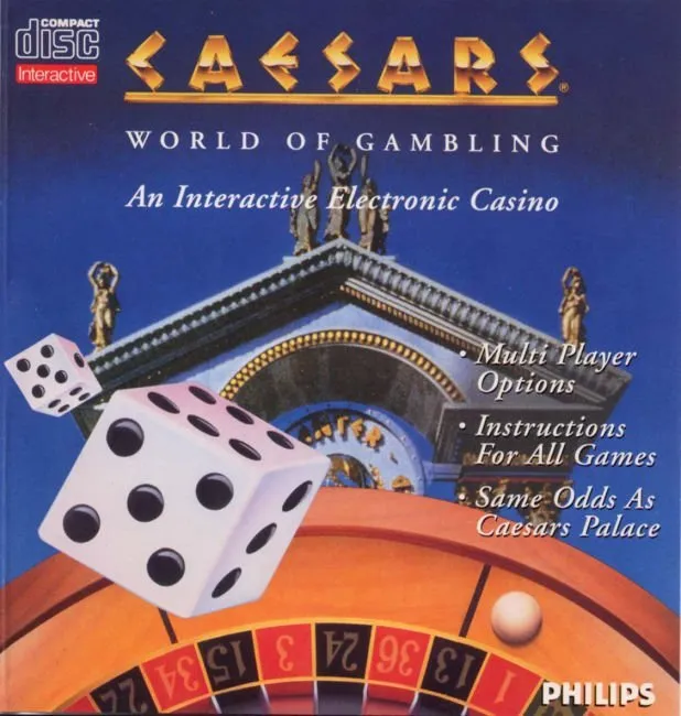 Caesars World of Gambling box art