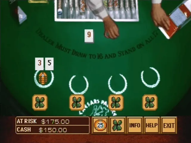 Backdrop artwork for Caesars World of Gambling