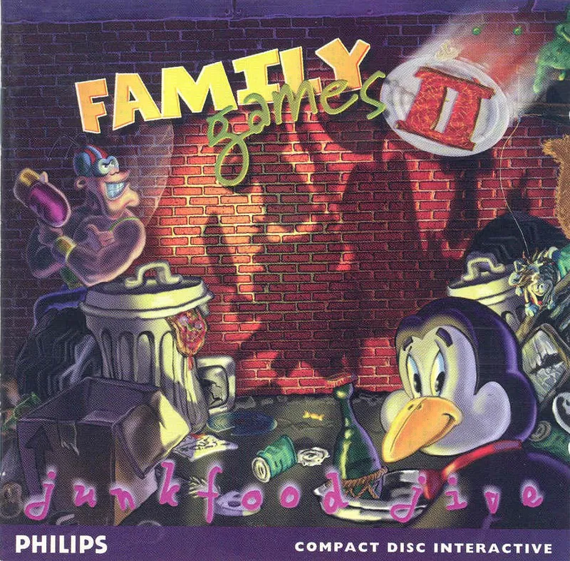 Family Games II: Junk Food Jive box art