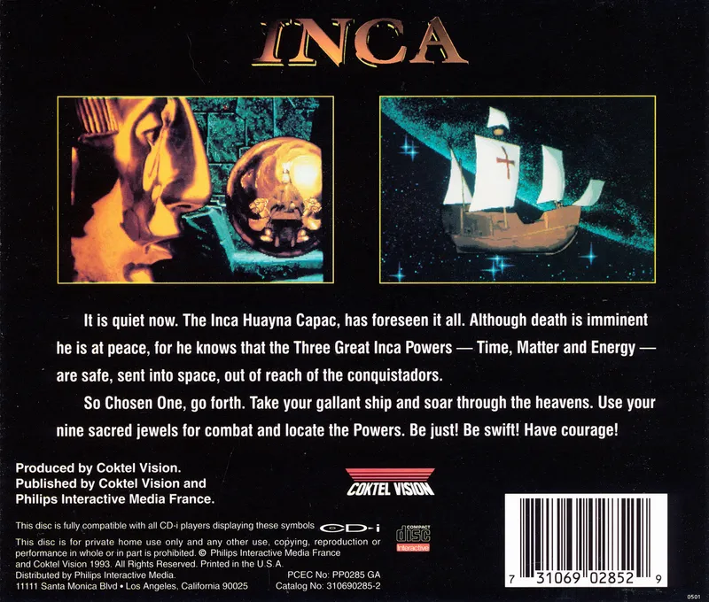 Inca box back
