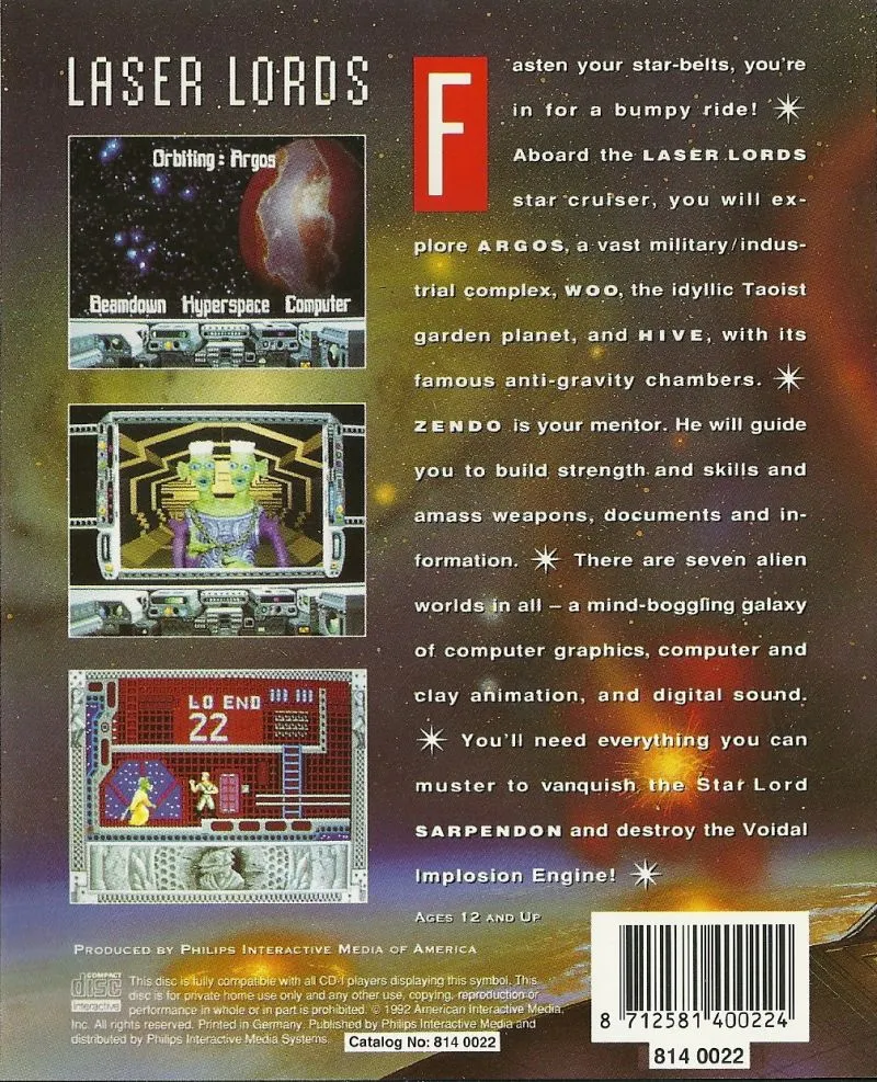 Laser Lords box back