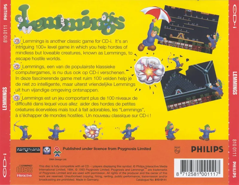 Lemmings box back