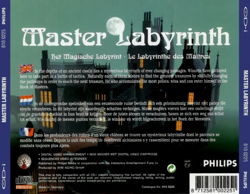 Master Labyrinth box back