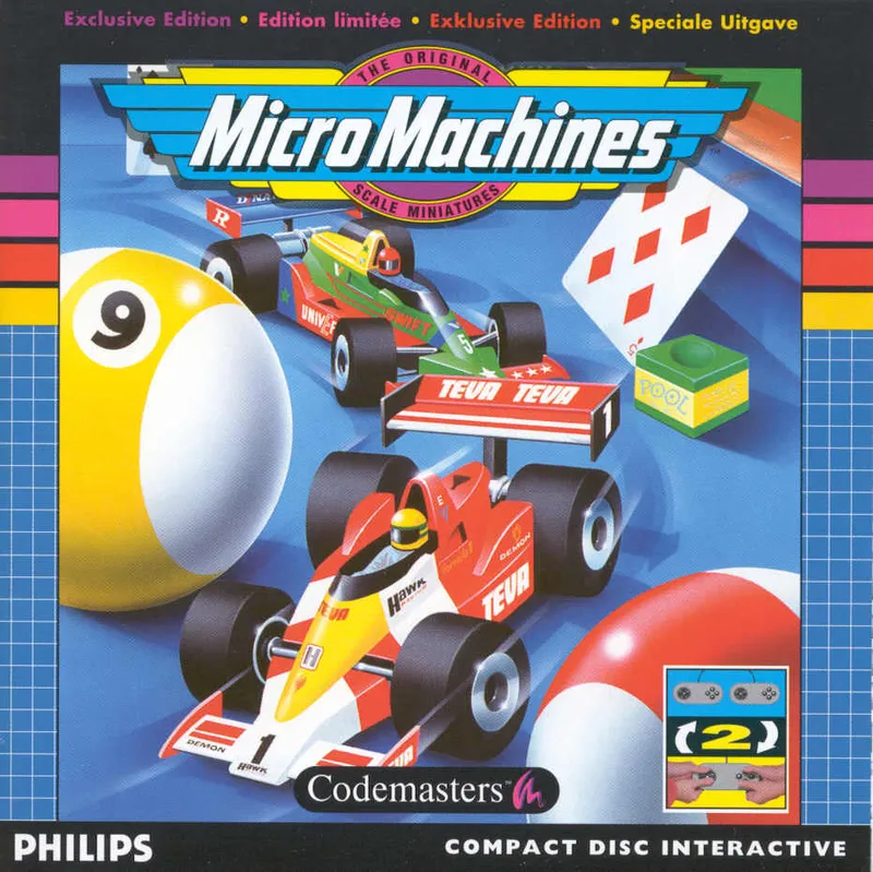 Micro Machines box art