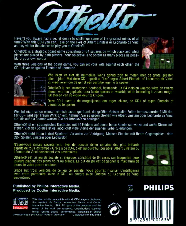 Othello box back