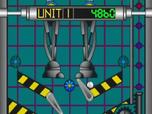 Backdrop artwork for Pinball