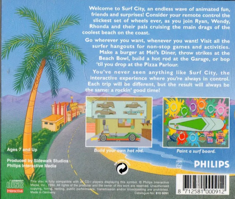 Surf City box back