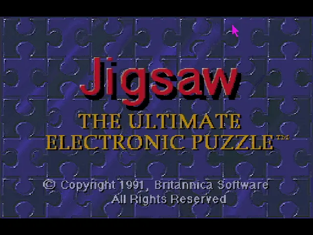 Jigsaw: The Ultimate Electronic Puzzle screenshot