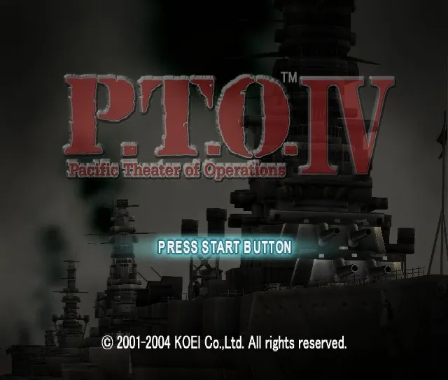 Backdrop artwork for P.T.O. IV: Pacific Theater of Operations .bin