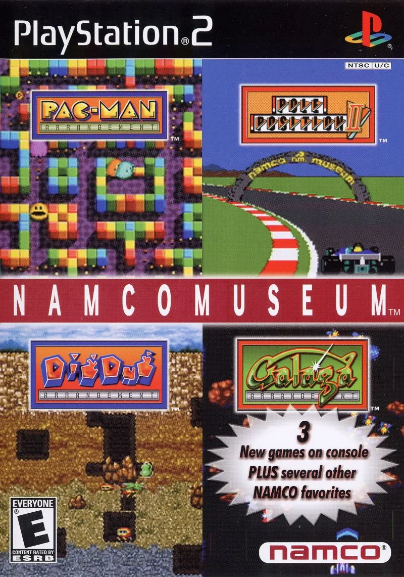 Namco Museum box art