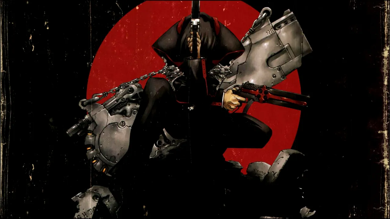 Backdrop artwork for Gungrave: Overdose