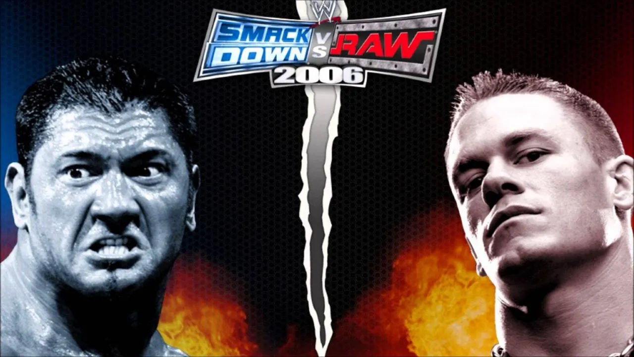 Backdrop artwork for WWE SmackDown! vs. Raw 2006