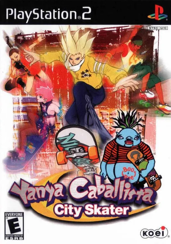 Yanya Caballista: City Skater cover art for Sony Playstation 2