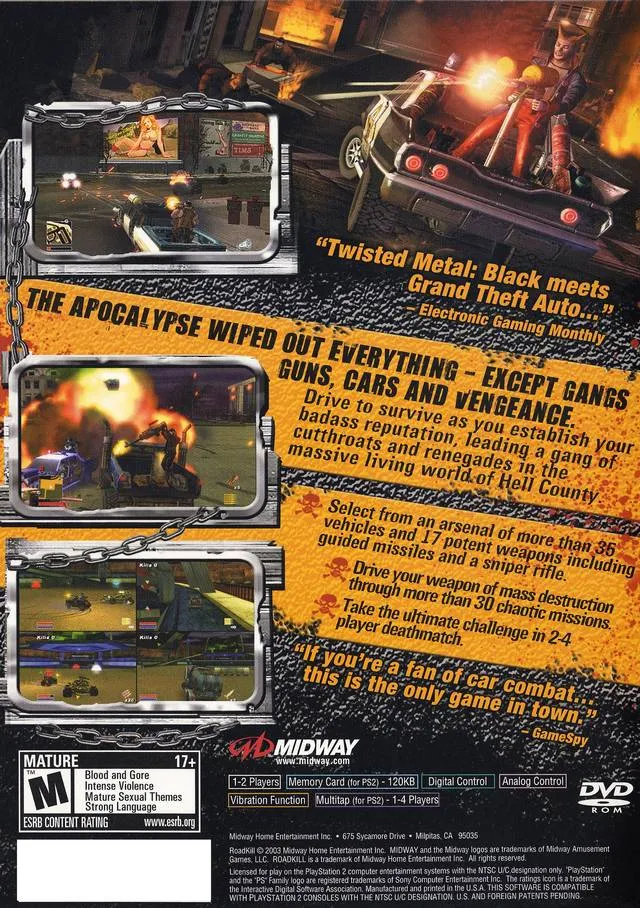 RoadKill box back
