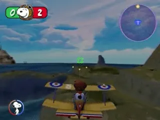 Backdrop artwork for Snoopy vs. the Red Baron