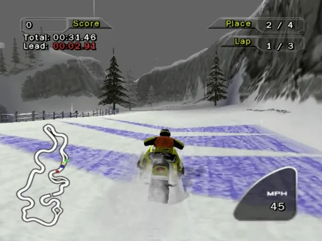 Backdrop artwork for SnoCross 2: Featuring Blair Morgan