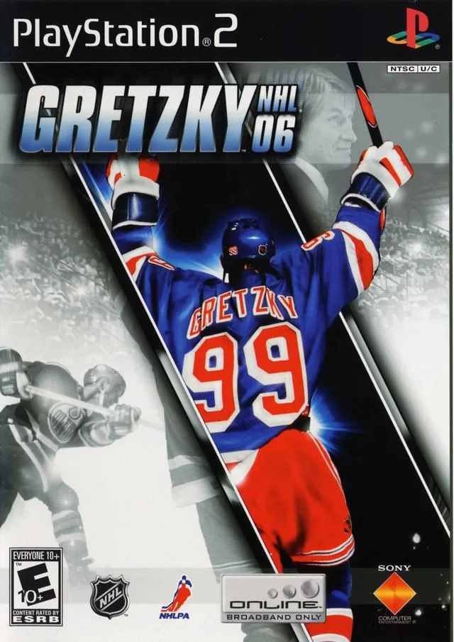 Gretzky NHL 06 box art