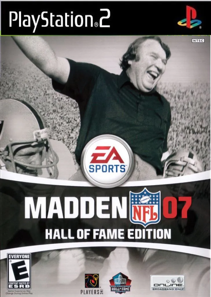 Backdrop artwork for Madden NFL 07: Hall of Fame Edition