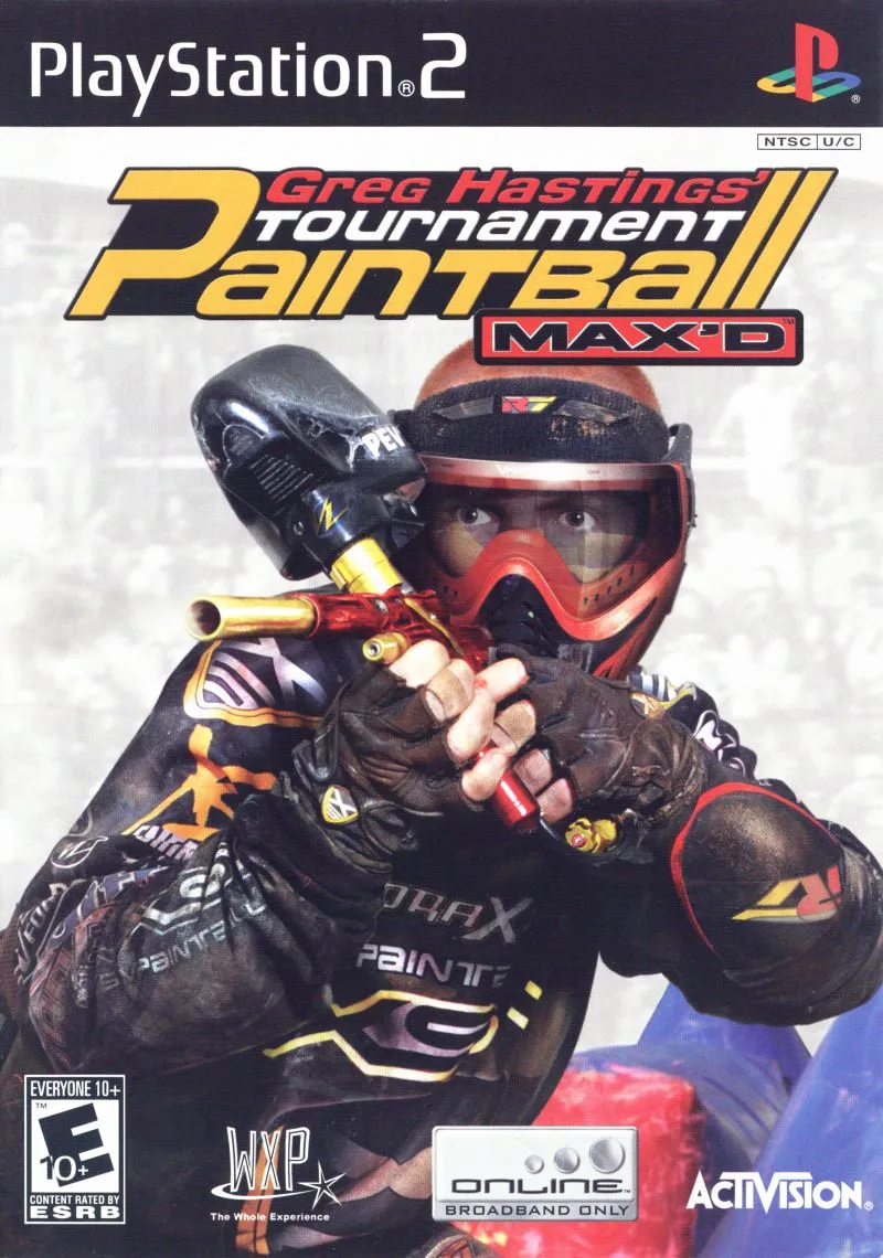 Greg Hastings' Tournament Paintball MAX'D box art