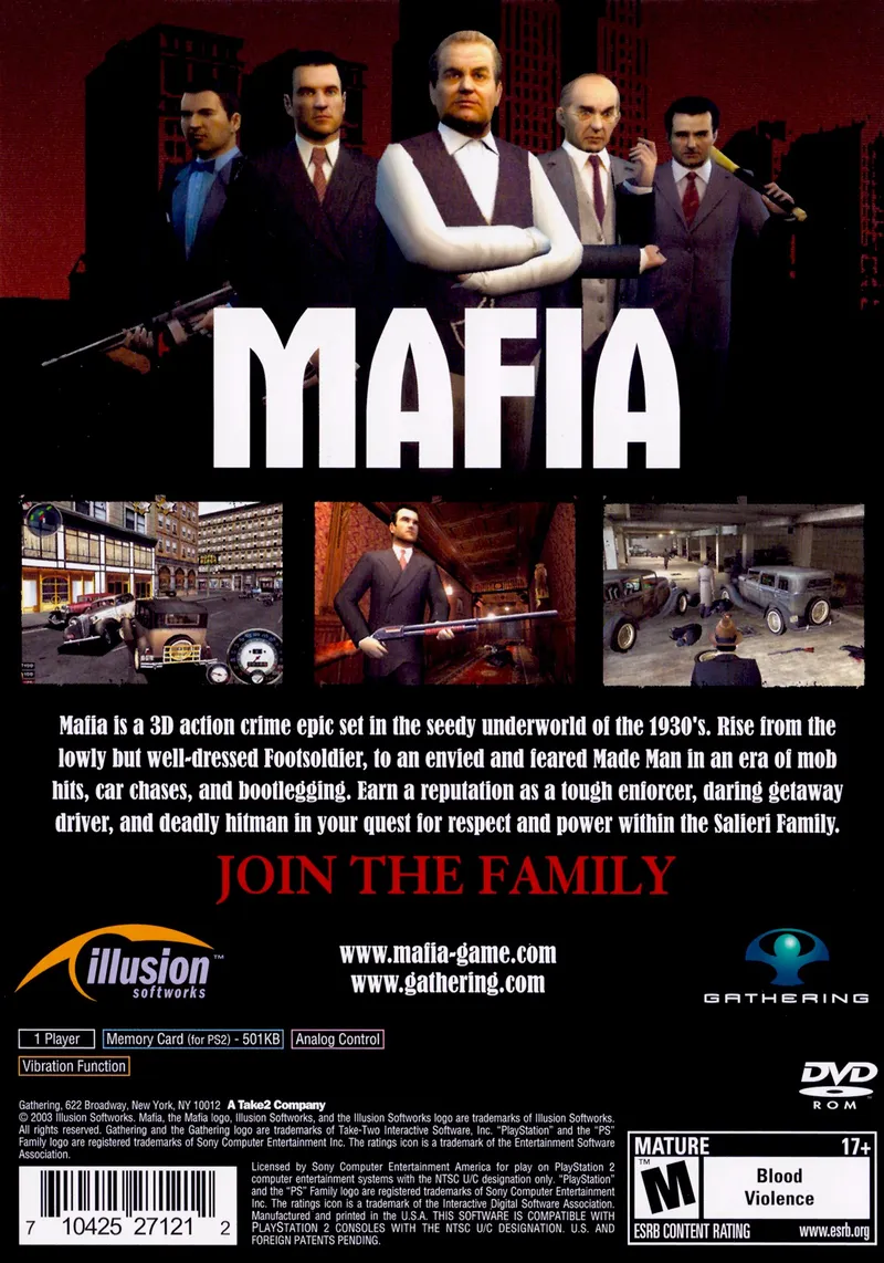 Mafia box back