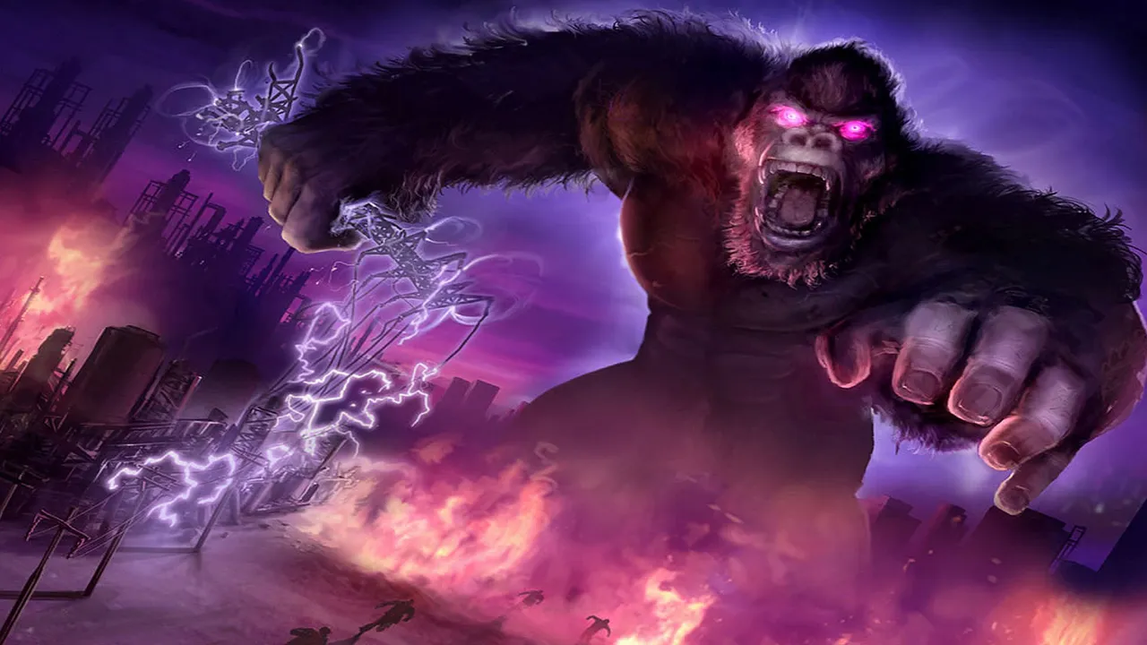 Backdrop artwork for War of the Monsters