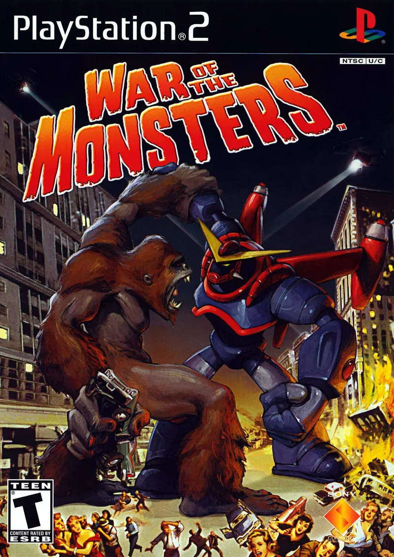 War of the Monsters box art