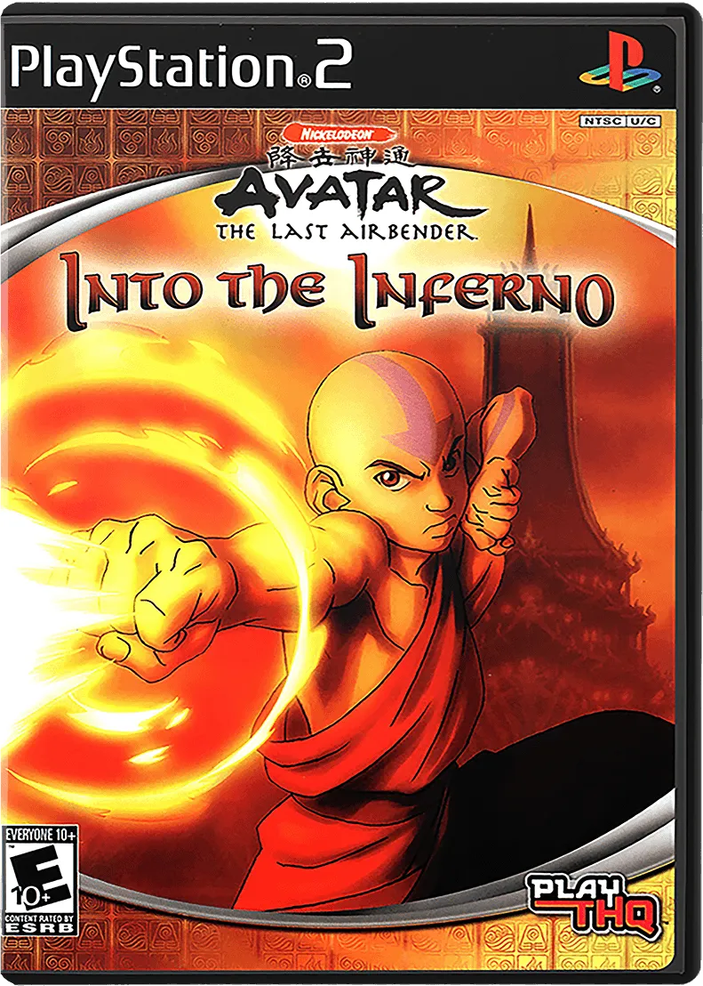 Avatar: The Last Airbender - Into the Inferno box art
