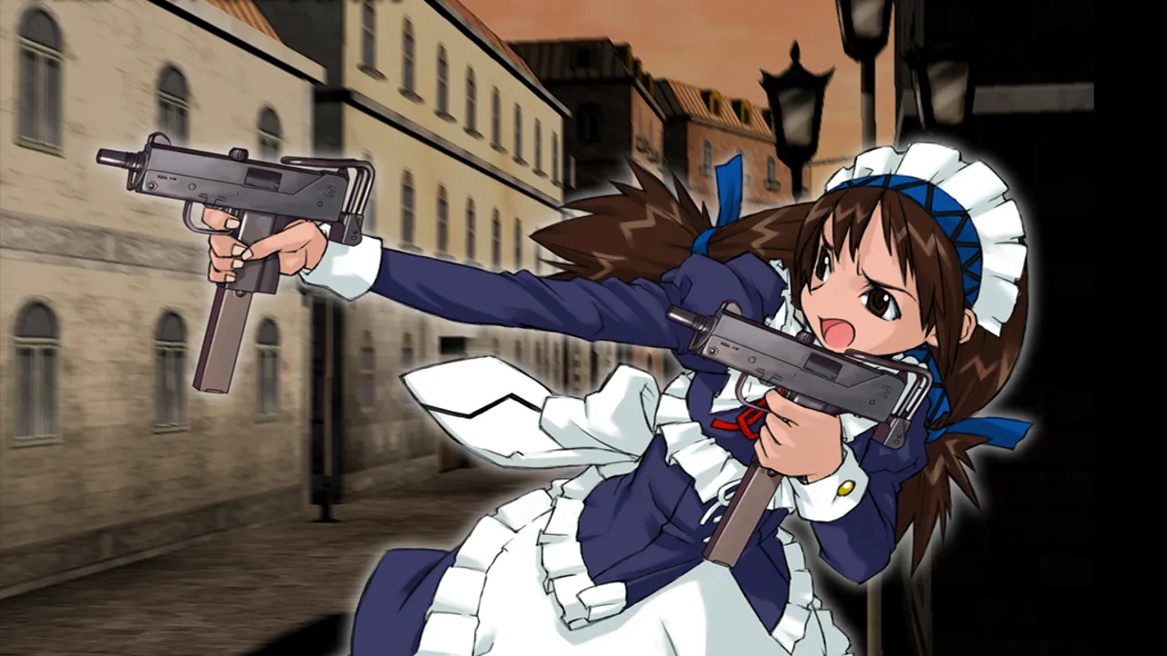 Backdrop artwork for Simple 2000 Series Vol. 105: The Maid Fuku to Kikanjuu