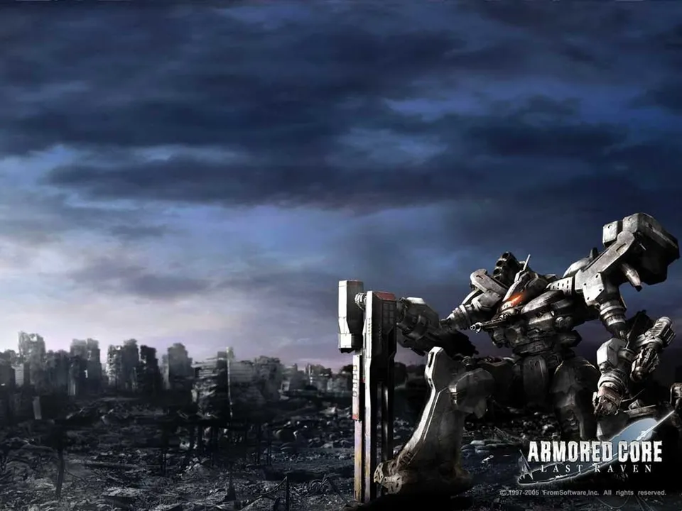 Backdrop artwork for Armored Core: Last Raven