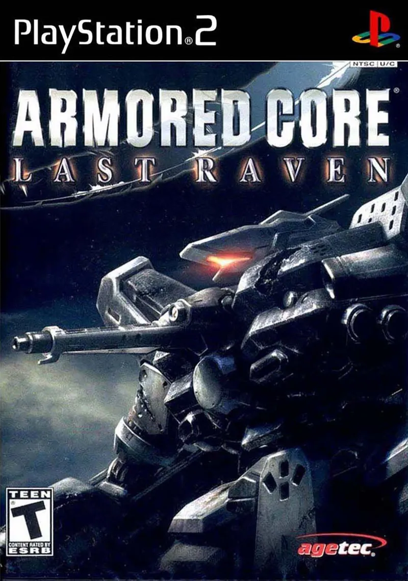 Armored Core: Last Raven cover art for Sony Playstation 2