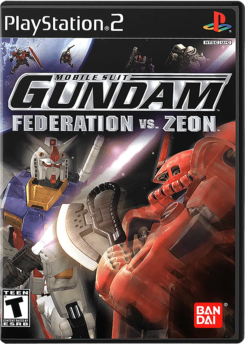 Backdrop artwork for Mobile Suit Gundam: Federation vs. Zeon