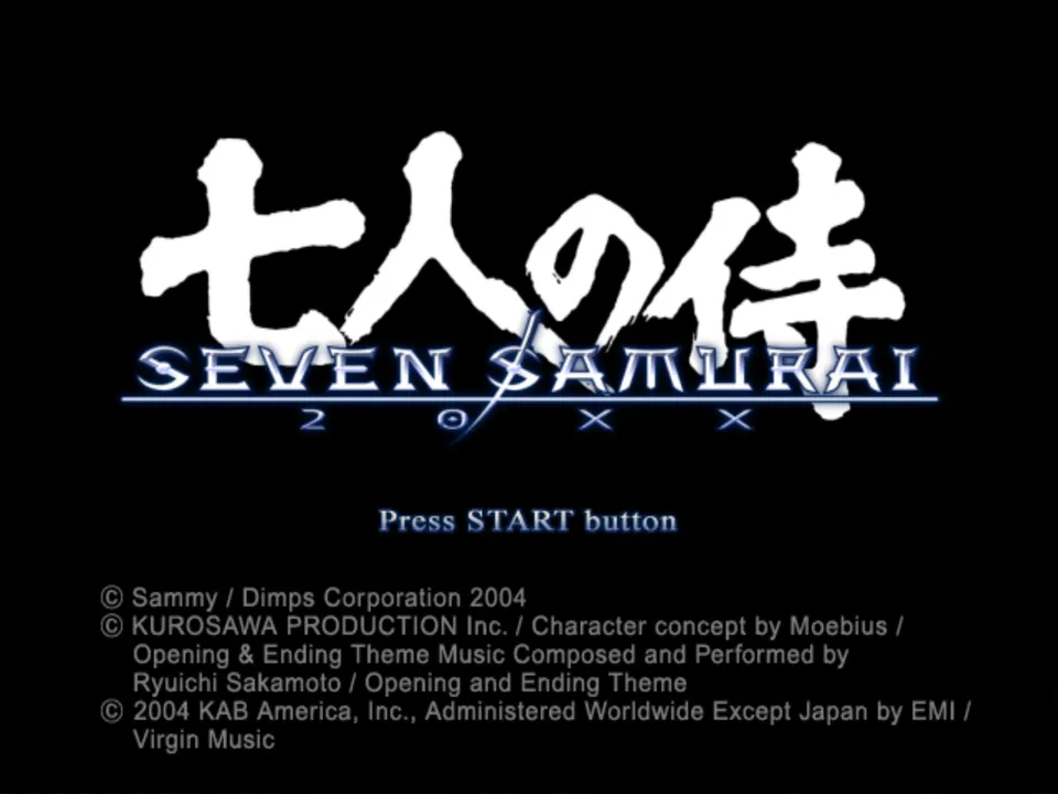 Backdrop artwork for Seven Samurai 20xx