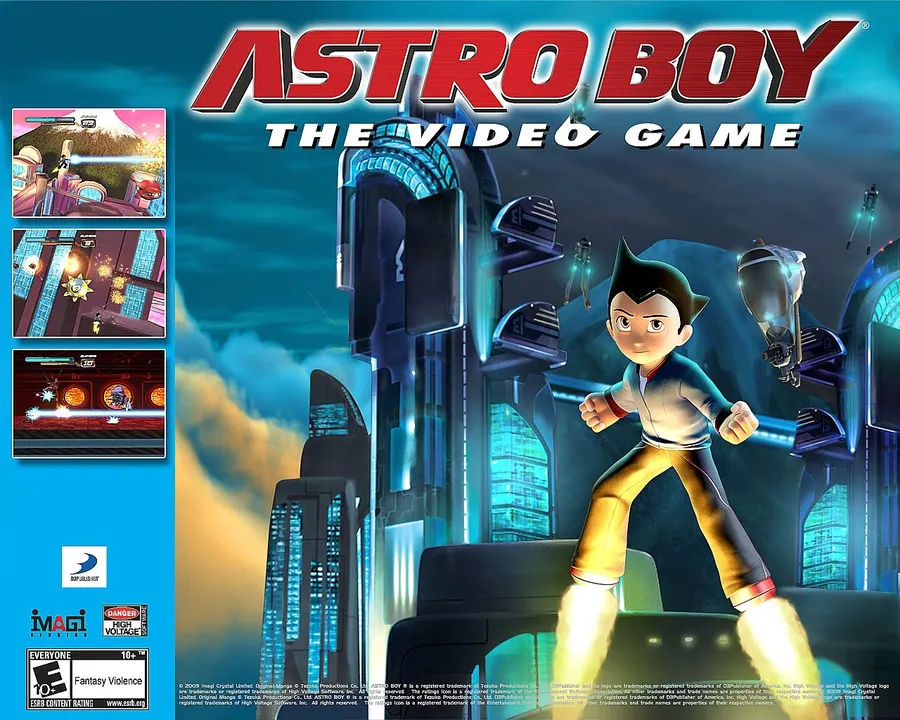Backdrop artwork for Astro Boy: The Video Game