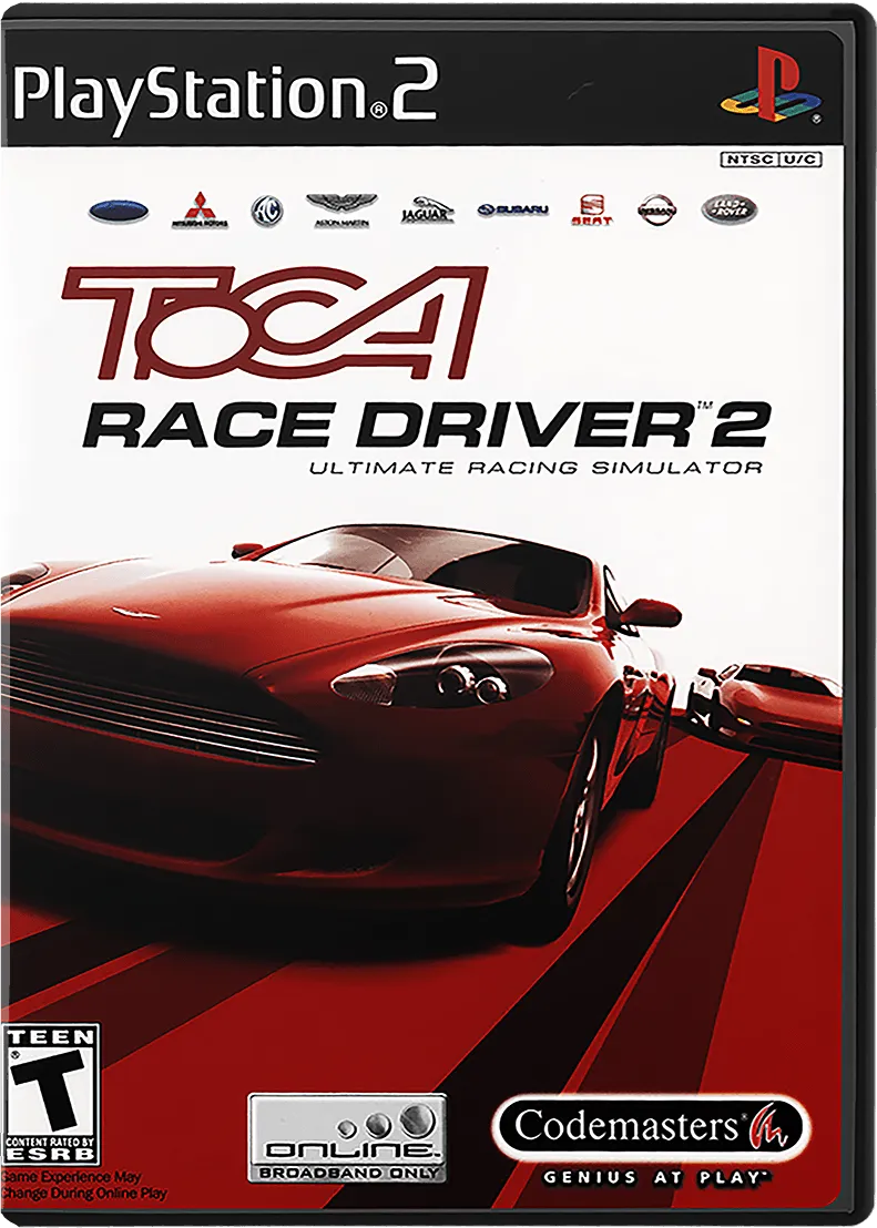 TOCA Race Driver 2 box art
