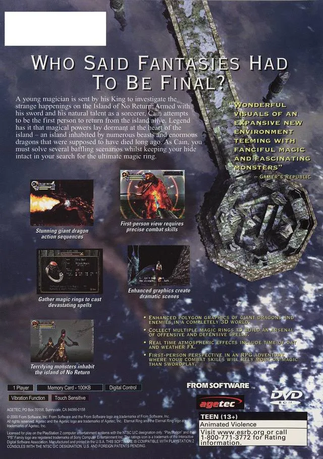 Eternal Ring box back