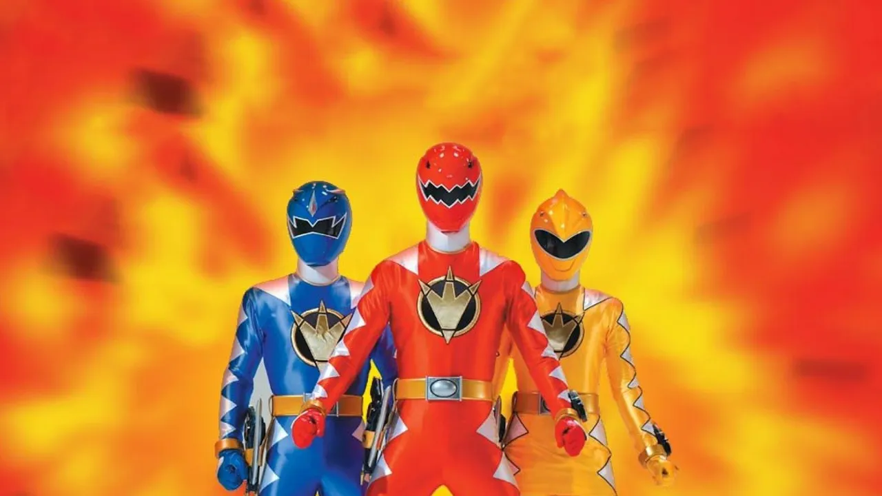Backdrop artwork for Power Rangers: Dino Thunder