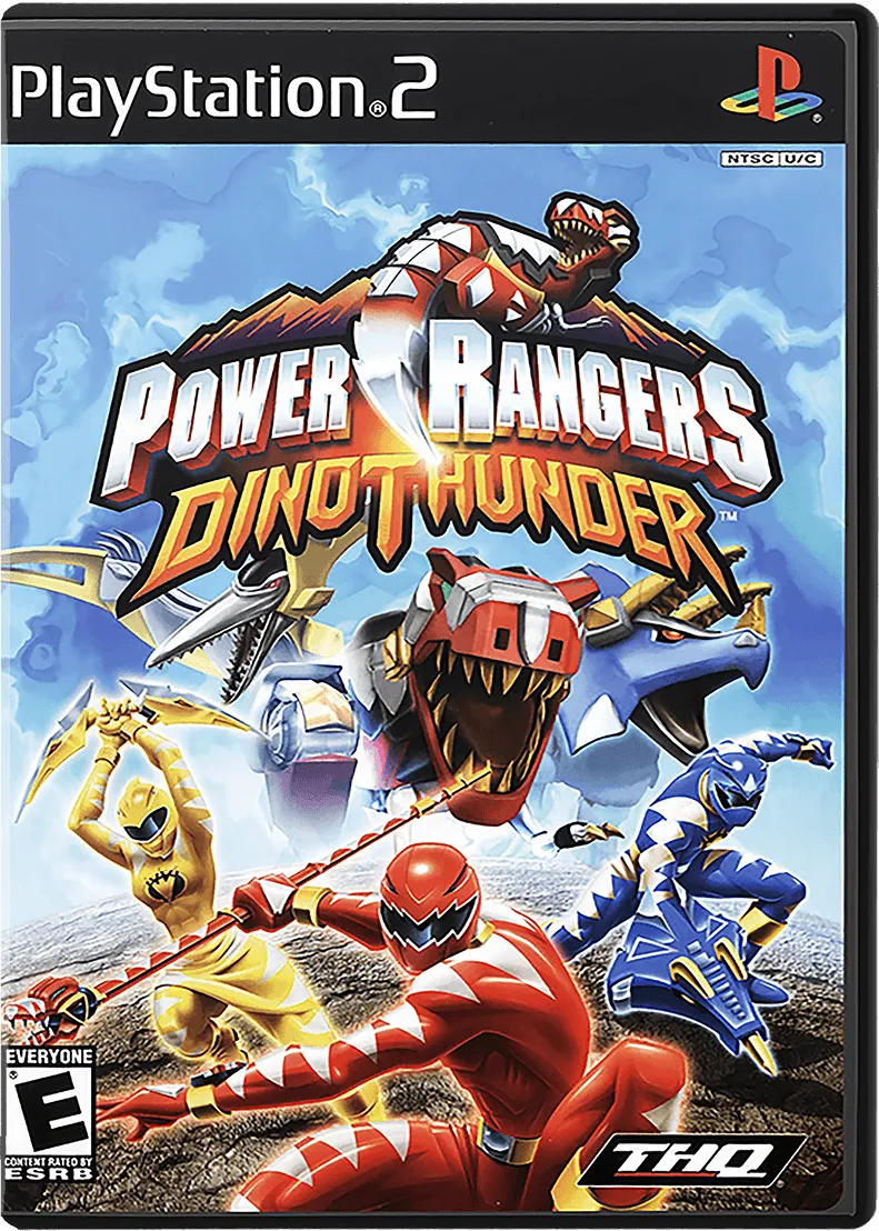 Power Rangers: Dino Thunder box art