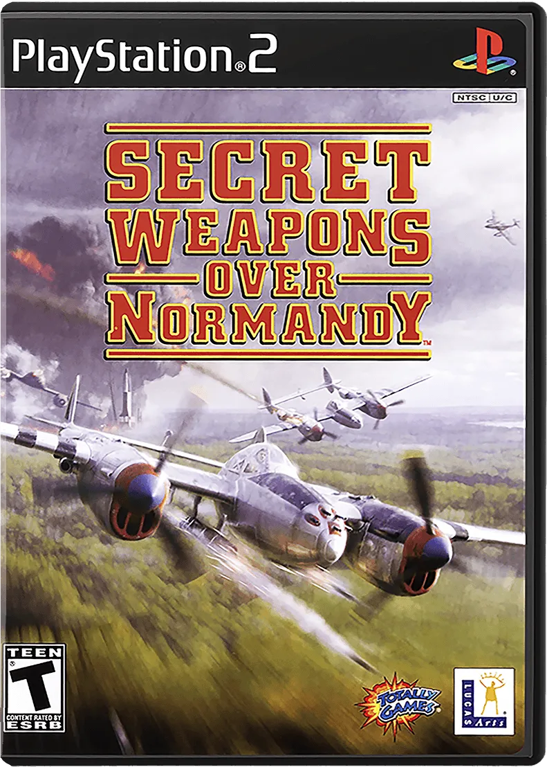 Backdrop artwork for Secret Weapons Over Normandy