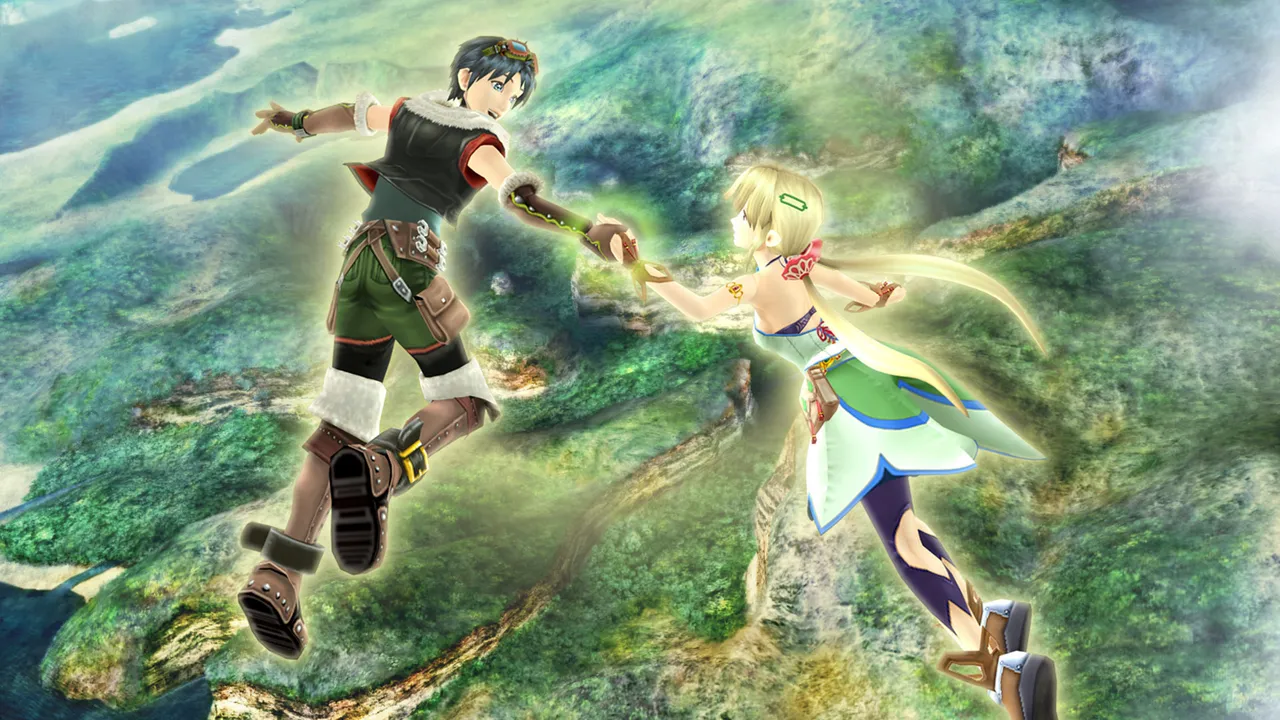 Backdrop artwork for Grandia III