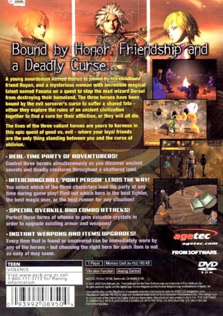 Forever Kingdom box back