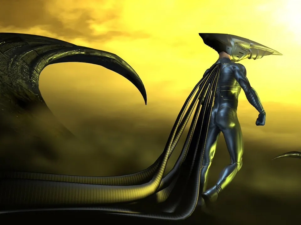 Backdrop artwork for MDK 2: Armageddon